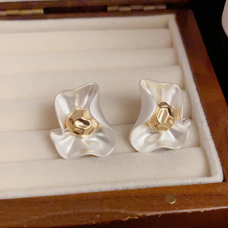 Flower Fancy Women Earrings Exquisite Trend Fashion Unique Party Gifts Personality Jewelry Exaggerate Accessories