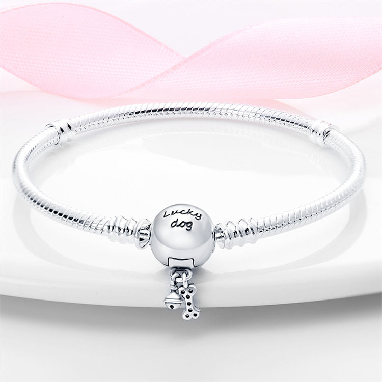 🐾 Hundepfoten-Kette – 925 Silber, DIY Schmuck für Tierliebhaber