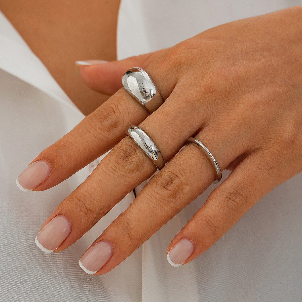 Zilora – Set aus 3 Ringen 💫 Eleganz trifft auf Moderne