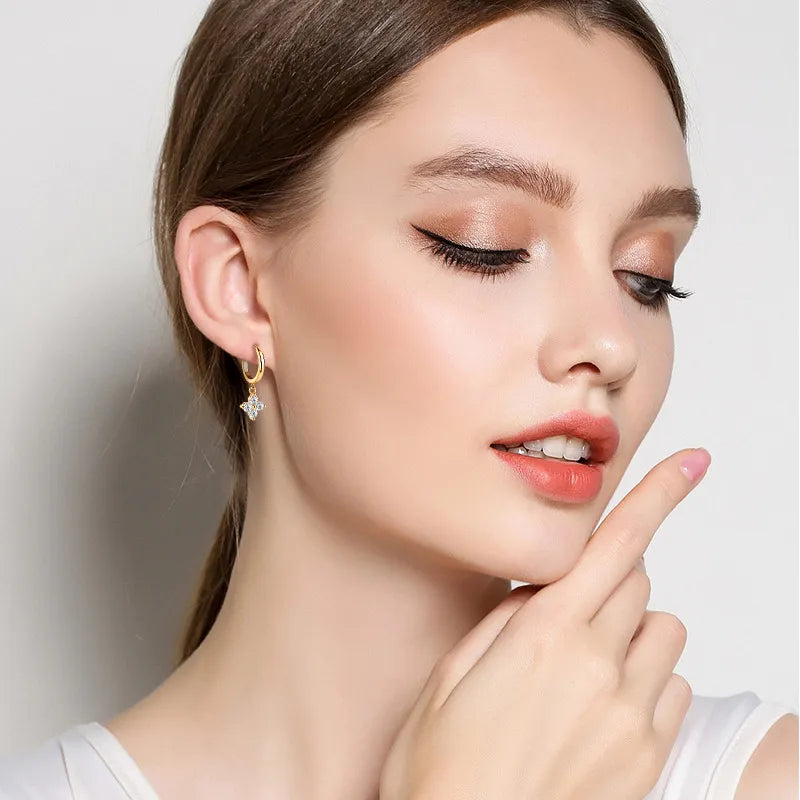 Zilora – Exquisite Moissanit Ohrringe ✨ Zeitlos & Elegant