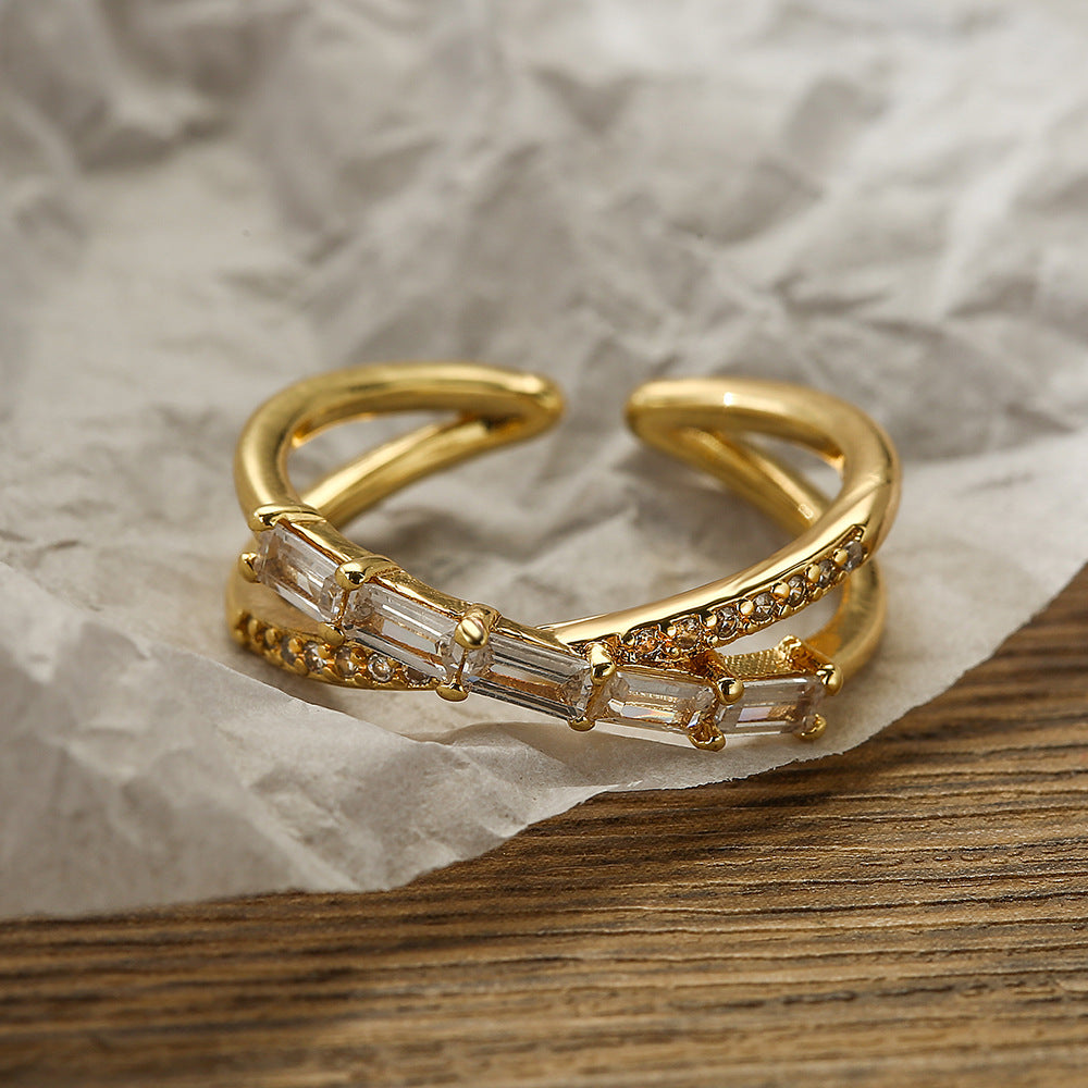 Zilora – Schlichter Mode-Ring 💖 Verstellbare Öffnung