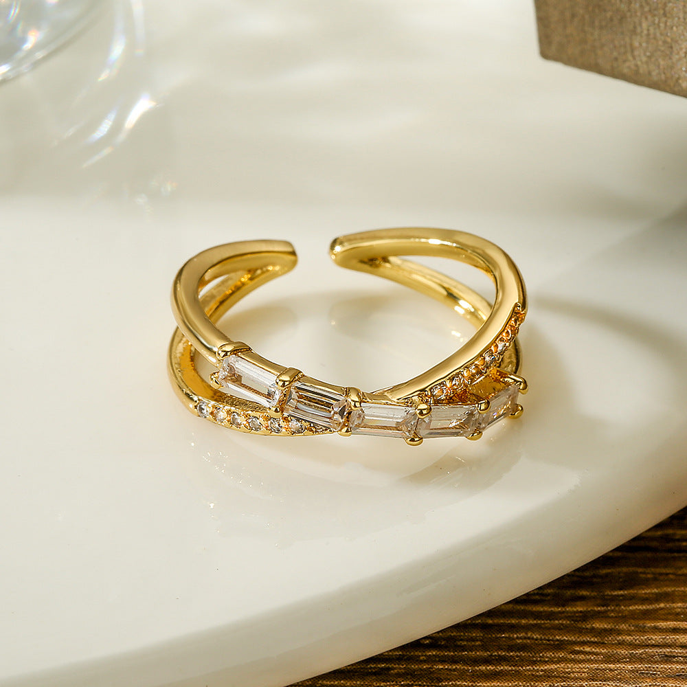 Zilora – Schlichter Mode-Ring 💖 Verstellbare Öffnung