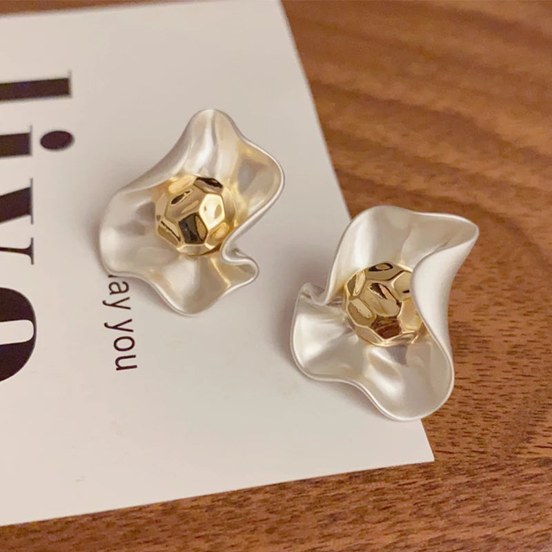 Flower Fancy Women Earrings Exquisite Trend Fashion Unique Party Gifts Personality Jewelry Exaggerate Accessories