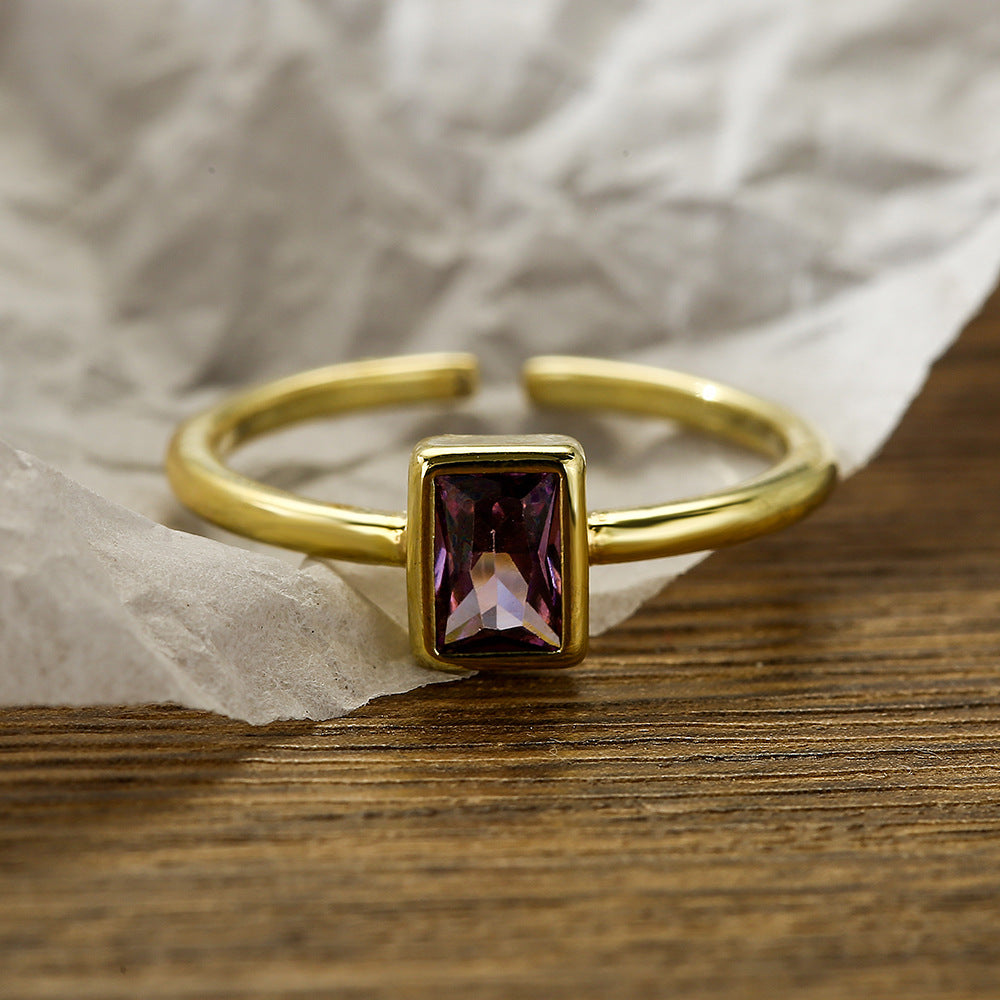 Zilora – Moderner Statement-Ring 🌙 Verstellbare Größe für perfekten Sitz