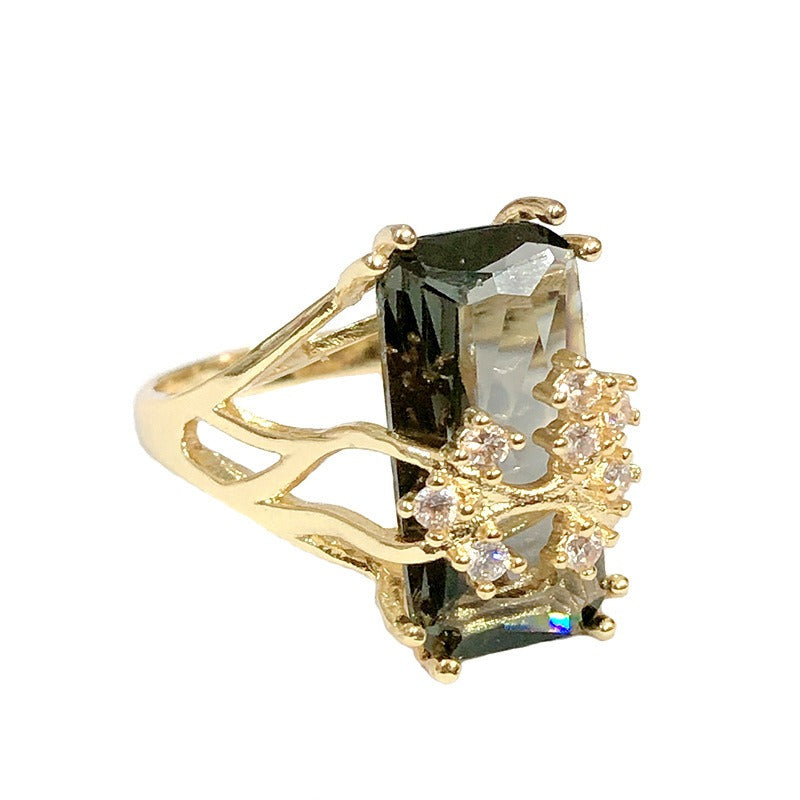 Eleganter Retro-Ring – Zeitloser Stil in Gold ✨