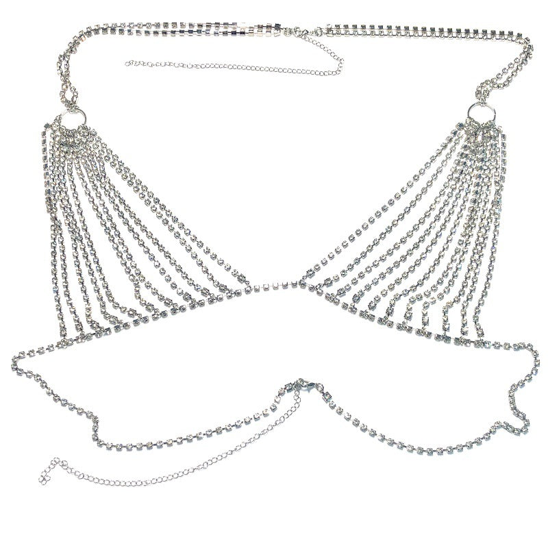 Luxus-Brustkette ✨ Perfekter Glam-Look für Strand & Party