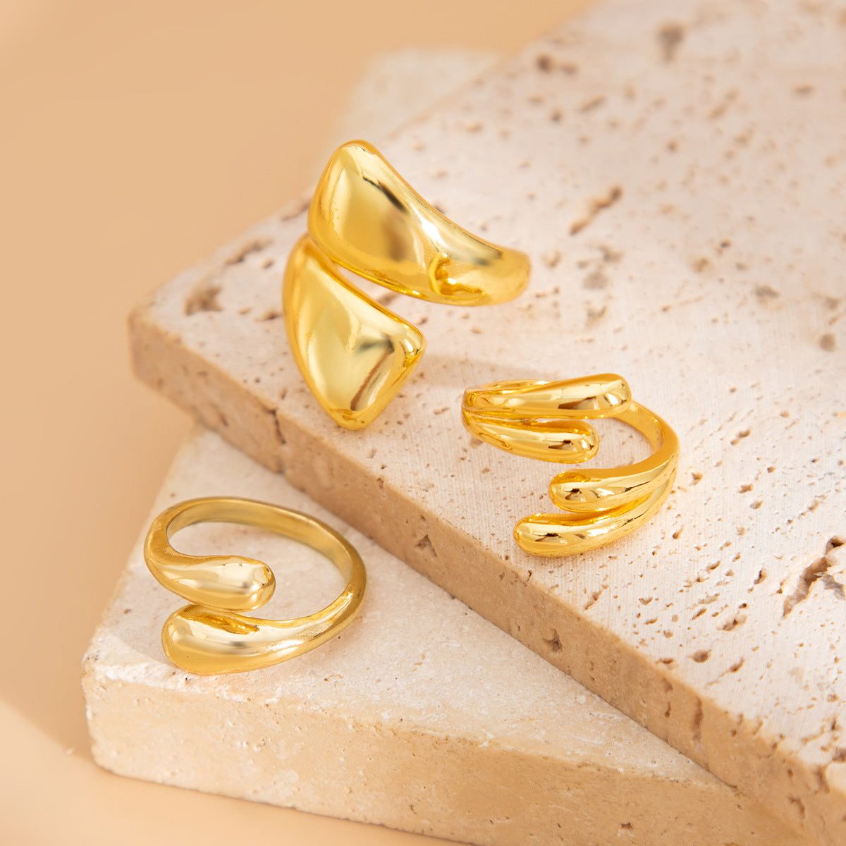 Zilora – Stilvolles O-Ring-Set ✨ Glänzende Eleganz für jeden Anlass