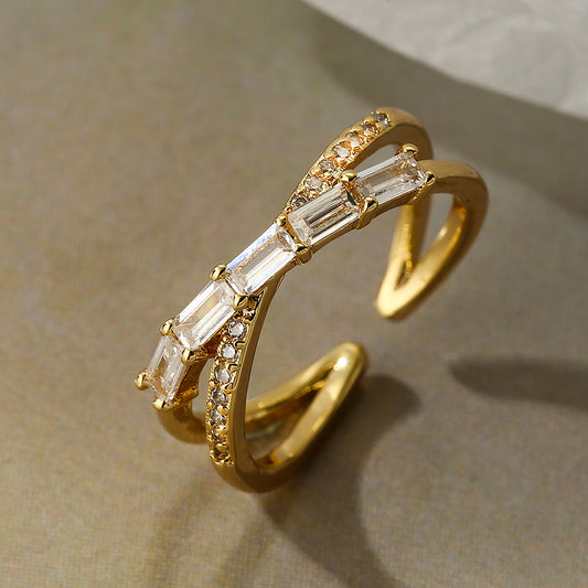 Zilora – Schlichter Mode-Ring 💖 Verstellbare Öffnung
