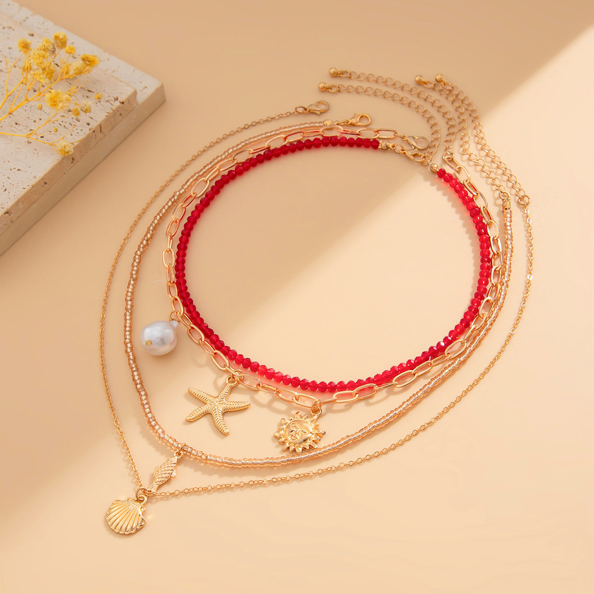 Zarte Gänseblümchen Y-Kette Eleganz & frischer Blütenzauber