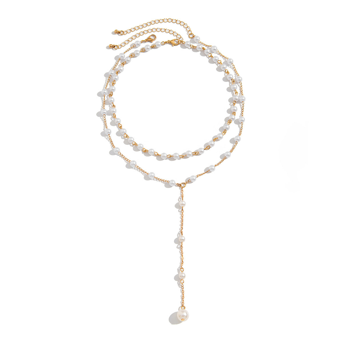 Zilora – Mehrlagen-Perlenhalskette ✨ Französische Eleganz