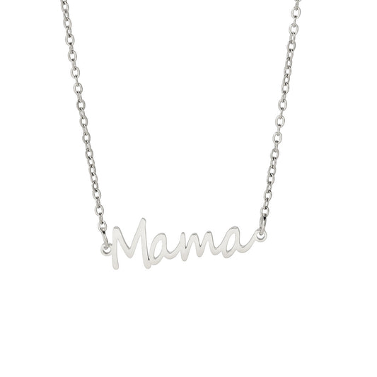 Mama Halskette aus Edelstahl zeitlose Eleganz als Symbol der Liebe