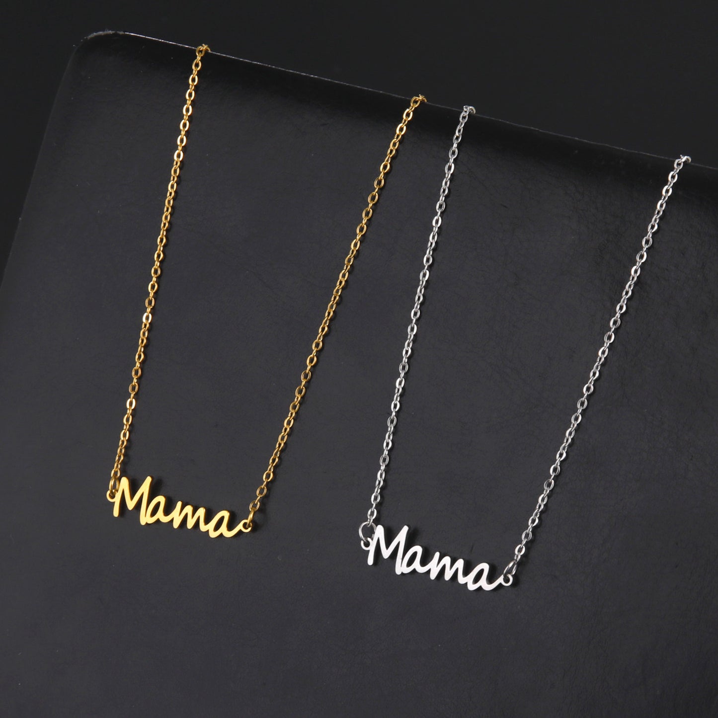 Mama Halskette aus Edelstahl zeitlose Eleganz als Symbol der Liebe