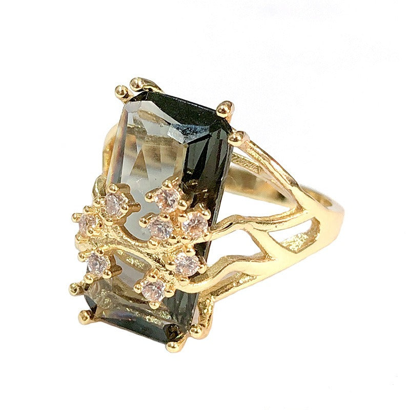 Eleganter Retro-Ring – Zeitloser Stil in Gold ✨