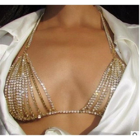 Luxus-Brustkette ✨ Perfekter Glam-Look für Strand & Party