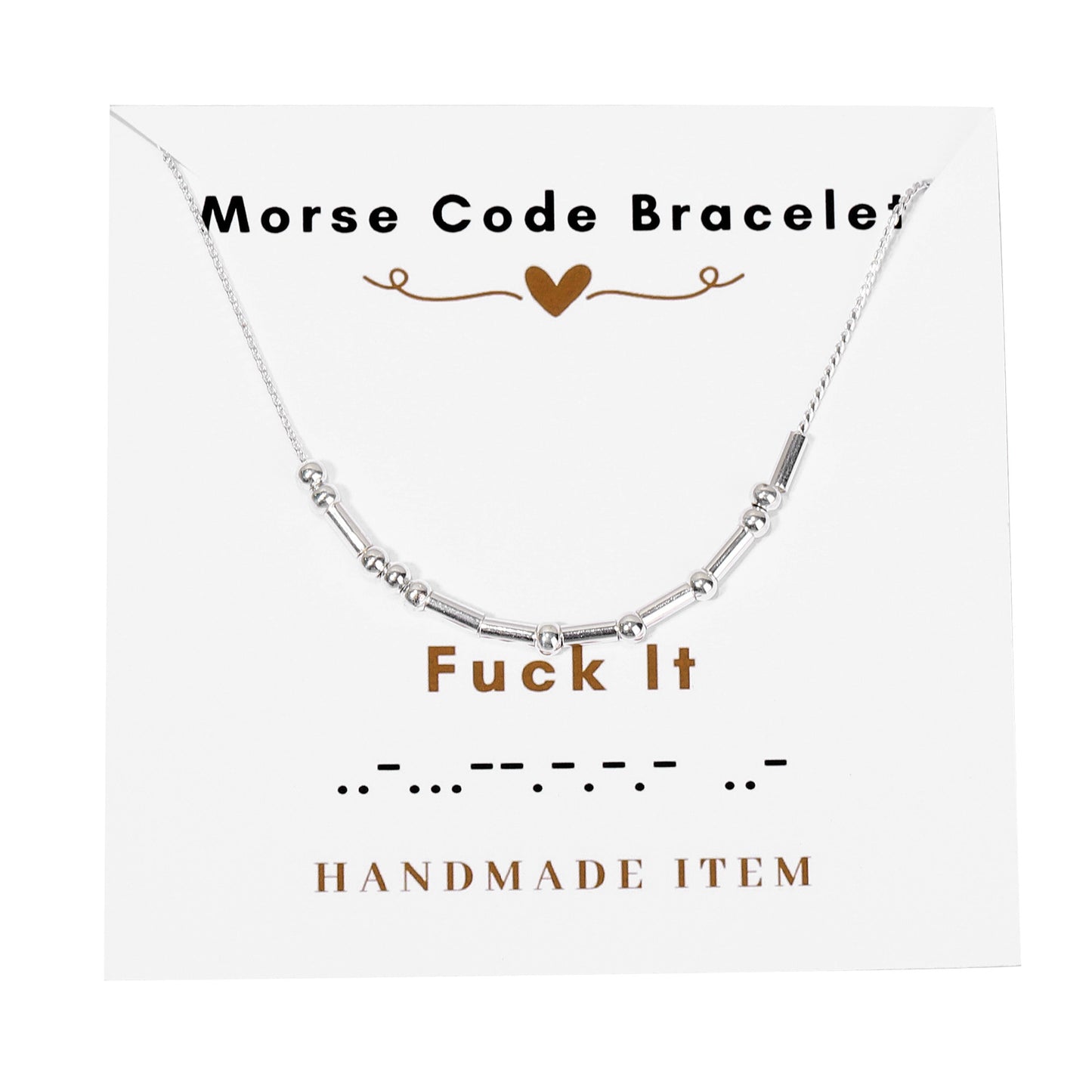 Personalisierte Morse-Code-Halskette für Paare – Alphanumerische Schlüsselbeinkette