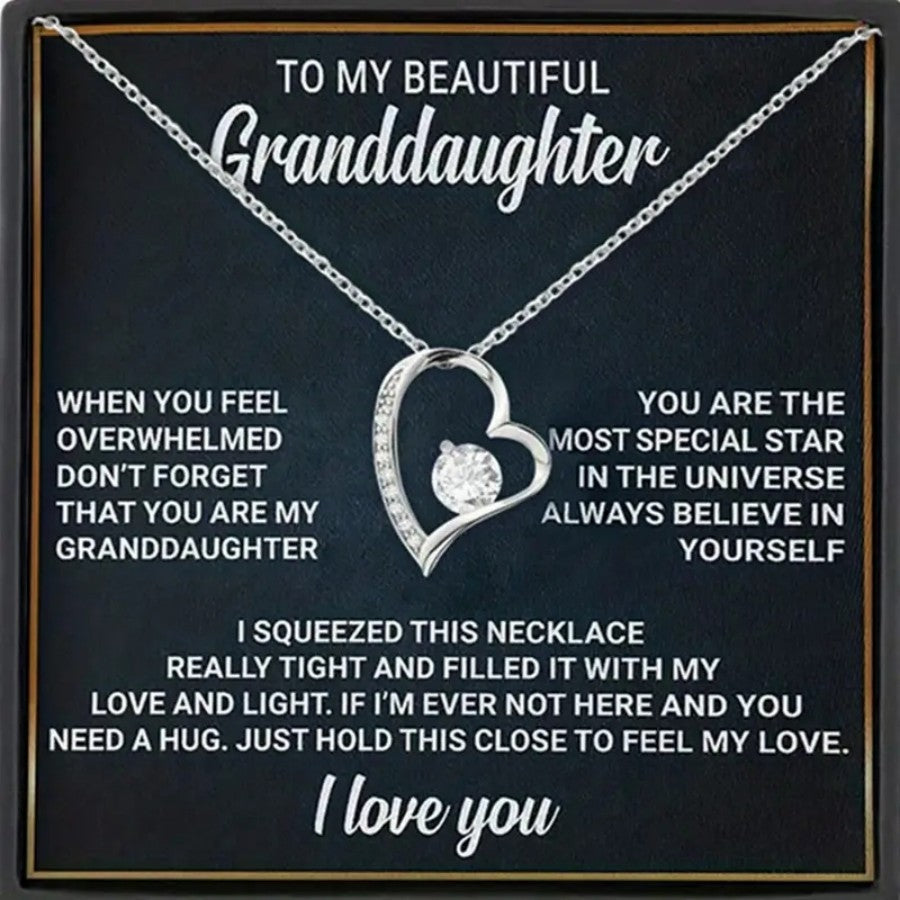 Zilora – Herzanhänger-Kette 💖 Funkelnder Charme – Perfekt als Geschenk ✨